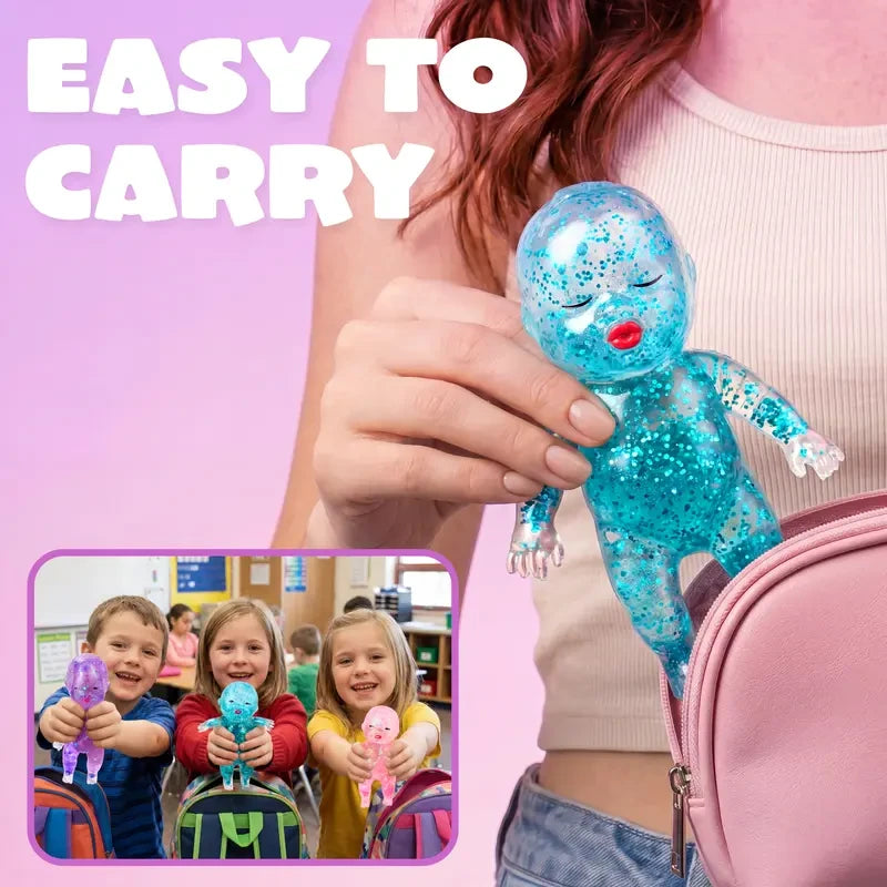 Baby Glitter Squishy Toy