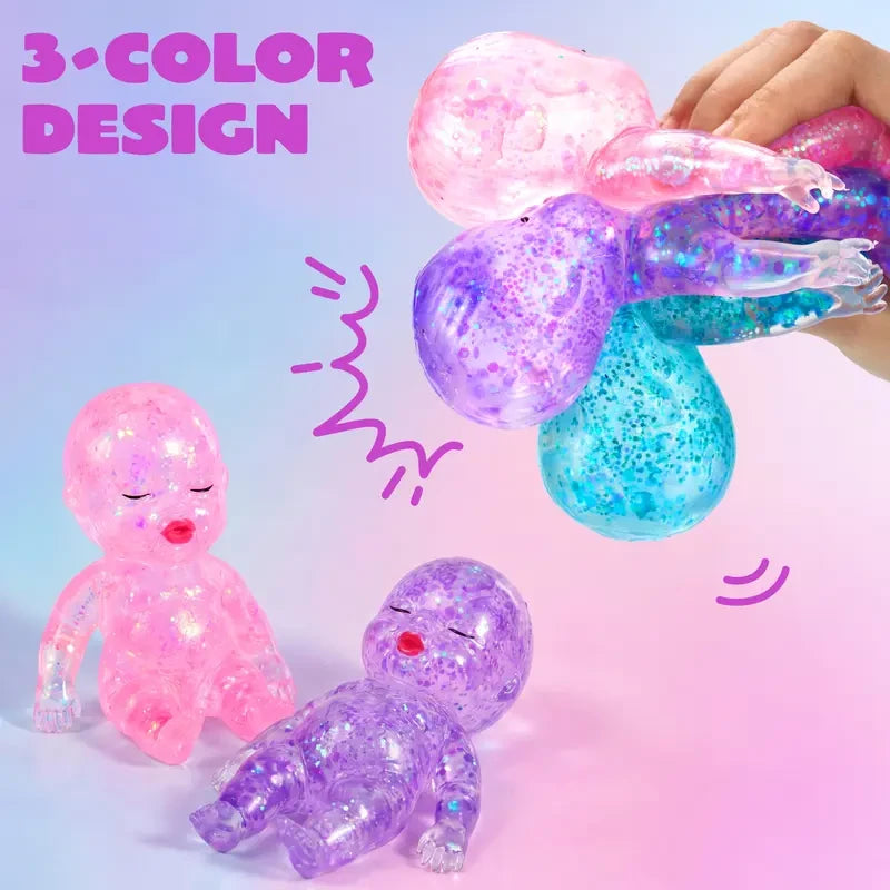 Baby Glitter Squishy Toy