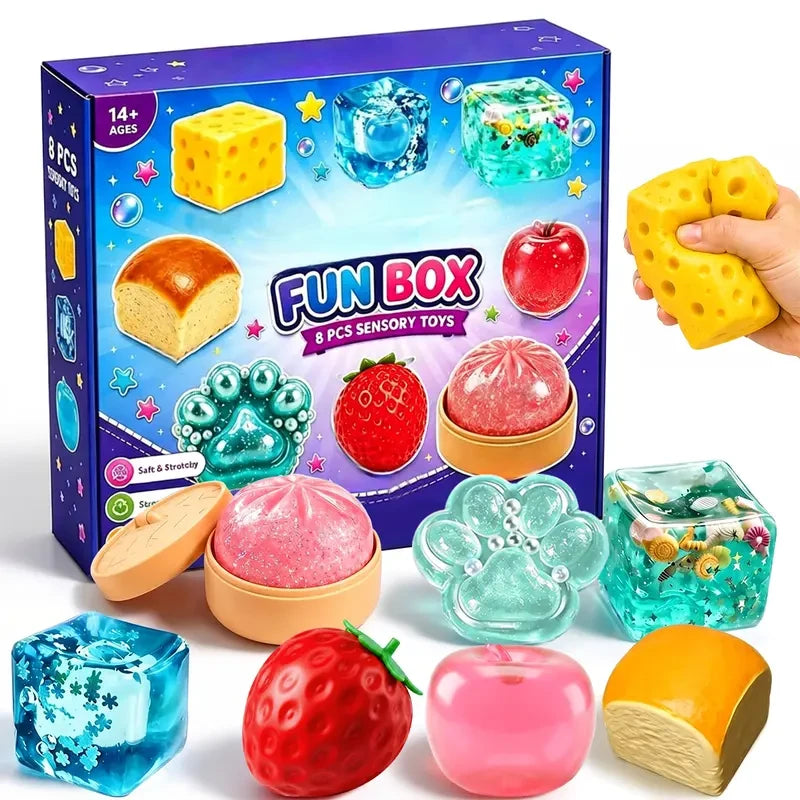 Mini Animal Squishy Toys Set