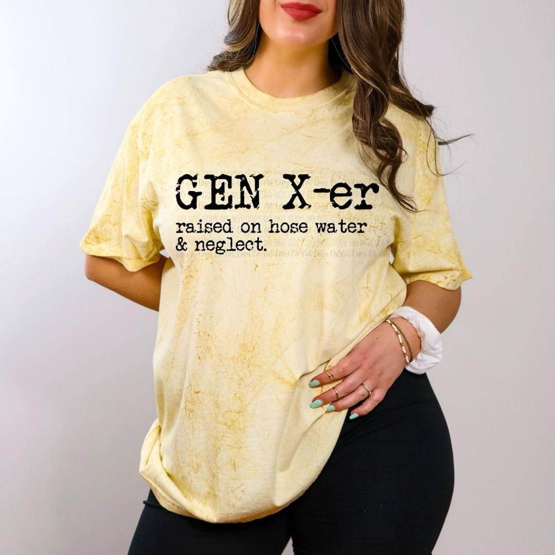 Gen x-er t shirt