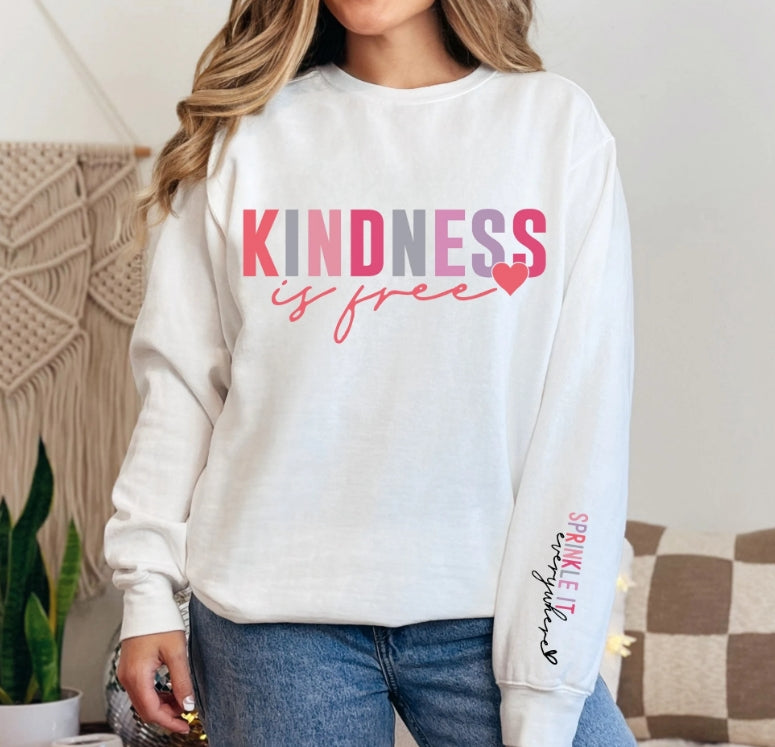 kindness is free t shirt or sweater , Sprinkle kindness t shirt