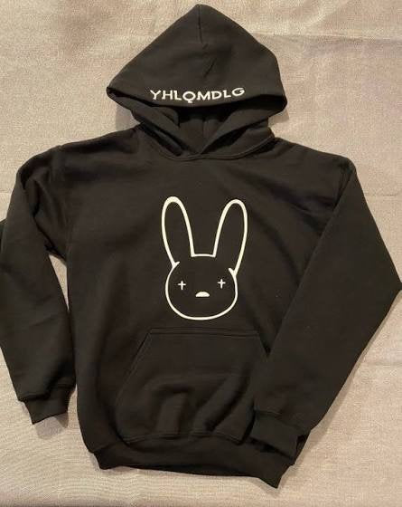 Bad bunny hoodie, bad bunny fans attire