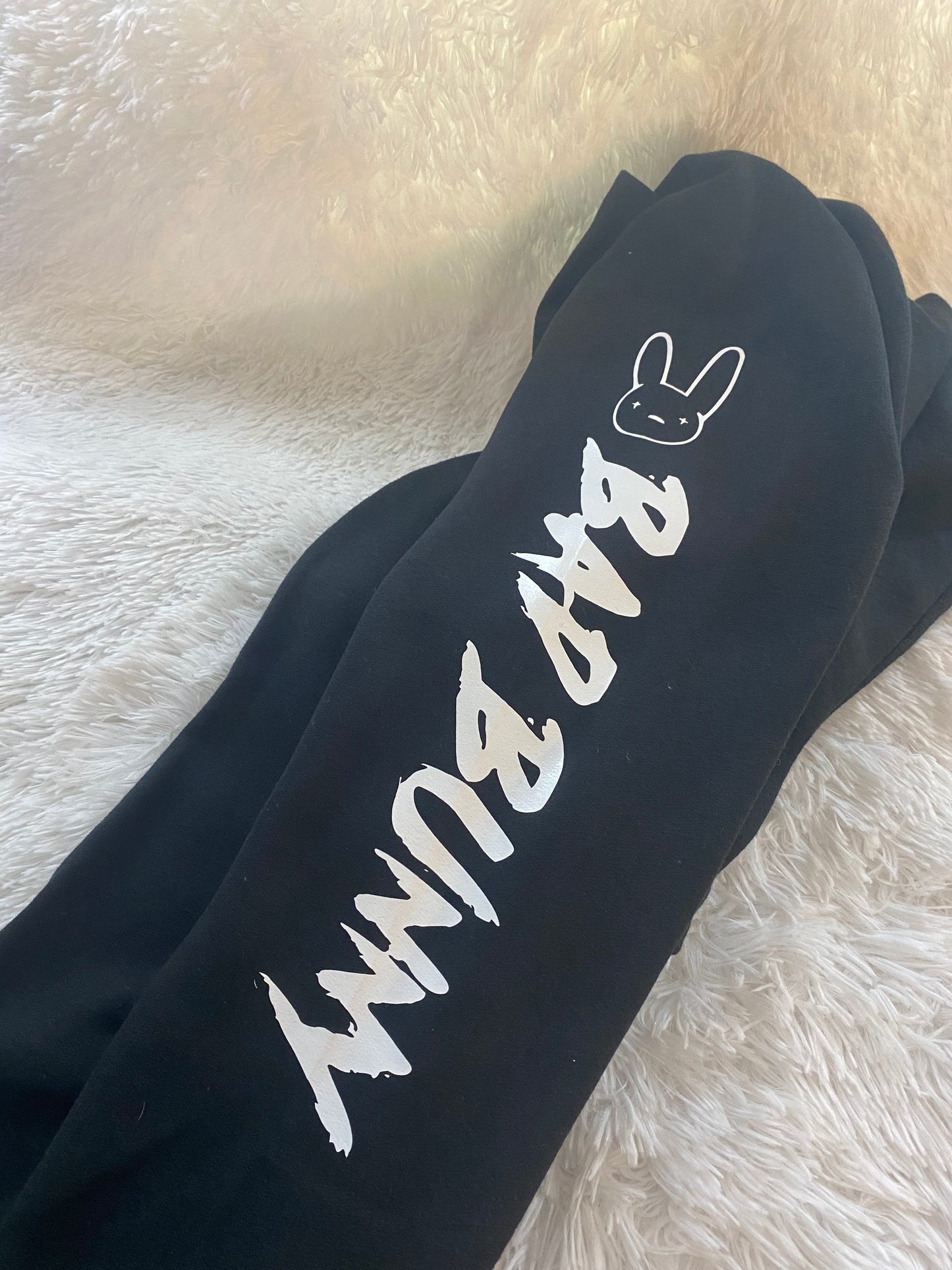 Bad bunny joggers/ sweatpants men’s sized