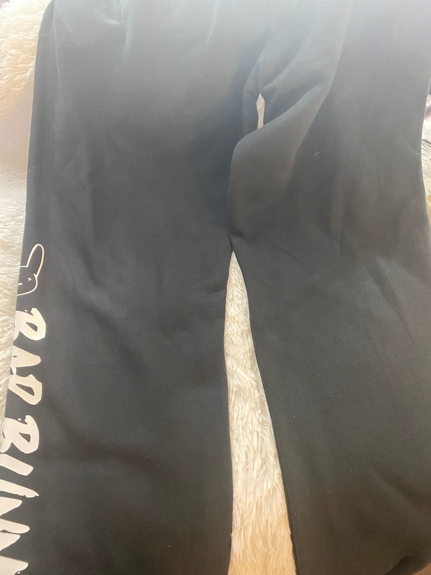 Bad bunny joggers/ sweatpants men’s sized